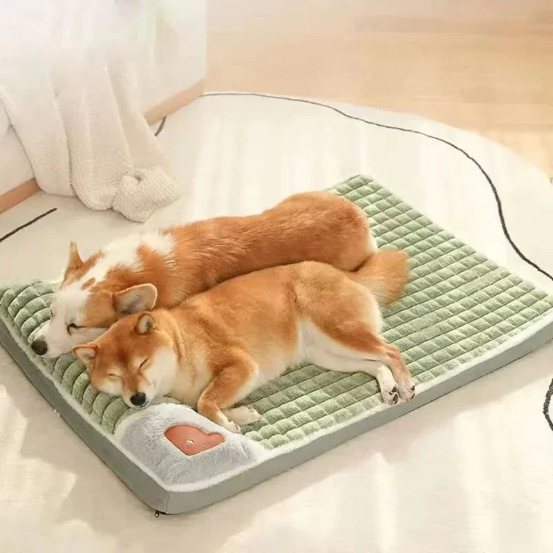 PAWSOMNIA Orthopedic Dog Bed - Large Memory Foam Pet Bed with Washable Cover 1