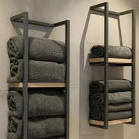 PUREDRY - Wall-Mounted Towel Rack with Rust-Resistant Stainless Steel Finish 3