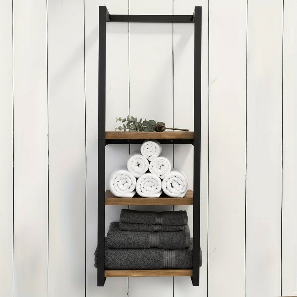 PUREDRY - Wall-Mounted Towel Rack with Rust-Resistant Stainless Steel Finish 4