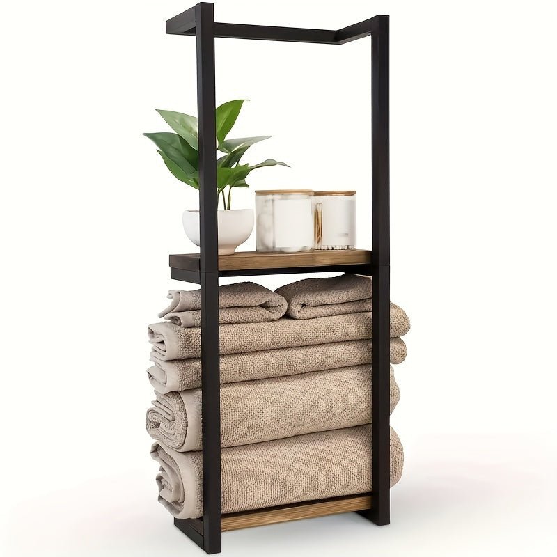 PUREDRY - Wall-Mounted Towel Rack with Rust-Resistant Stainless Steel Finish 6