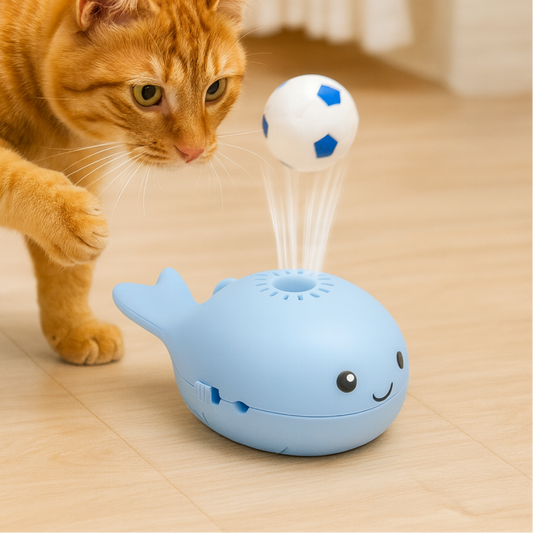 PawGlide - Interactive Cat Toy with Floating Ball and Airflow Technology 6