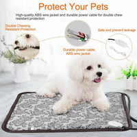PawTherm Heated Pet Mat - Waterproof Design with Temperature Control for Dogs & Cats 2