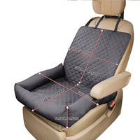 Pawmodo Waterproof Dog Car Seat Cover - Back Seat Protector & Travel Bed 2