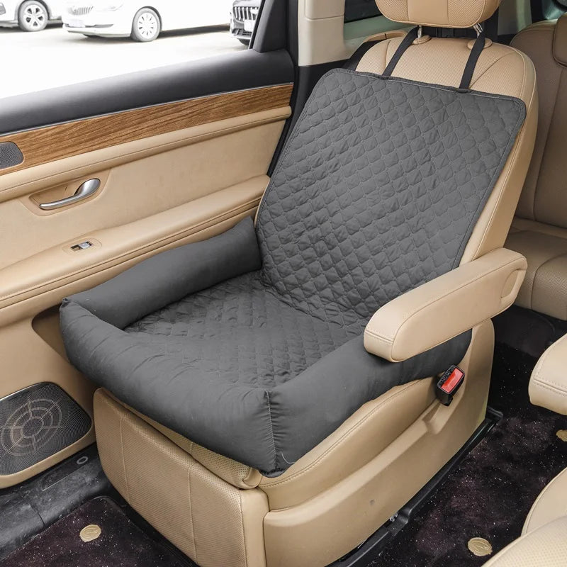 Pawmodo Waterproof Dog Car Seat Cover - Back Seat Protector & Travel Bed 8