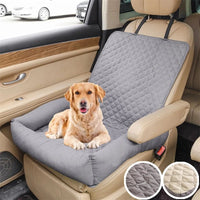Pawmodo Waterproof Dog Car Seat Cover & Travel Bed - Back Seat Protector for Dogs 1