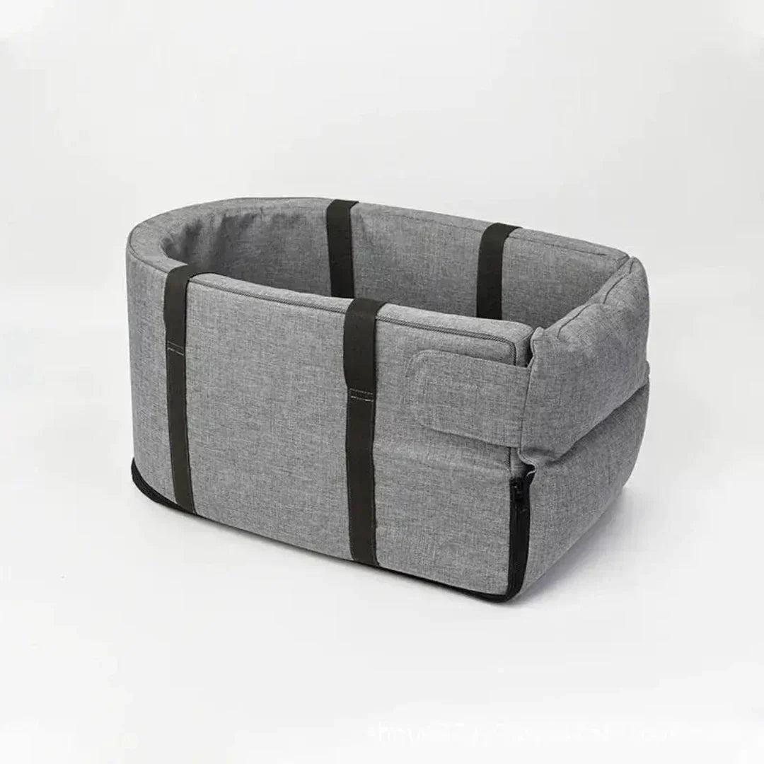 PetCruza - Elevated Dog Car Seat for Small Dogs Up to 11kg, Comfortable Booster Seat 2