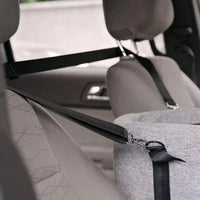 PetCruza - Elevated Dog Car Seat for Small Dogs Up to 11kg, Comfortable Booster Seat 3