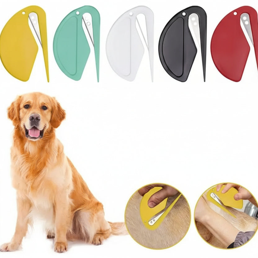 PetSanity - Dog Grooming Tool with Gentle Stainless Steel Blades for Easy Detangling 2