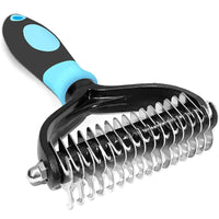 Pet Grooming Pro - Dual-Sided Deshedding Brush for Dogs & Cats 7