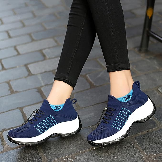 WIDEFITORA – Atmungsaktive orthopädische Schuhe mit rutschfester Sohle für sicheren Halt