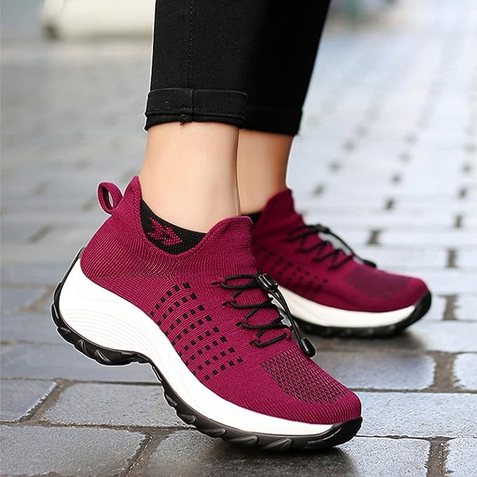 WIDEFITORA – Atmungsaktive orthopädische Schuhe mit rutschfester Sohle für sicheren Halt