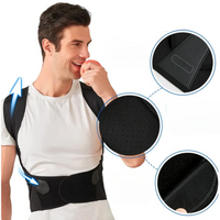 PostureCorrect - Adjustable Back Support Brace for Posture Correction & Pain Relief 3