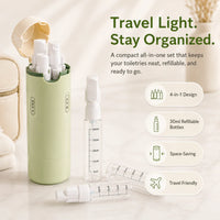 PACKMORA – Portable Travel Bottle for Shampoo and Lotion Storage