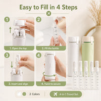 PACKMORA – Portable Travel Bottle for Shampoo and Lotion Storage