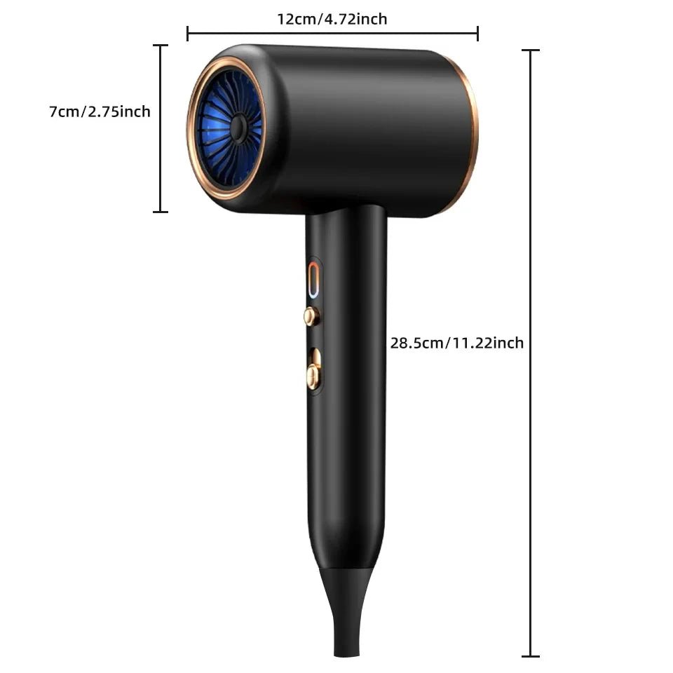 PowerGloss - 2400W Hair Dryer with Ion Technology for Smooth Styling 7