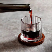 Premium Crystal Whiskey Glass Set - Rotatable Design for Enhanced Aroma, Perfect for Bourbon and Scotch Lovers 3