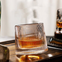Premium Crystal Whiskey Glass Set - Rotatable Design for Enhanced Aroma, Perfect for Bourbon and Scotch Lovers 7