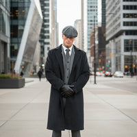 Premium Leather Gloves - Black Leather Gloves with Warm Lining for Winter 1