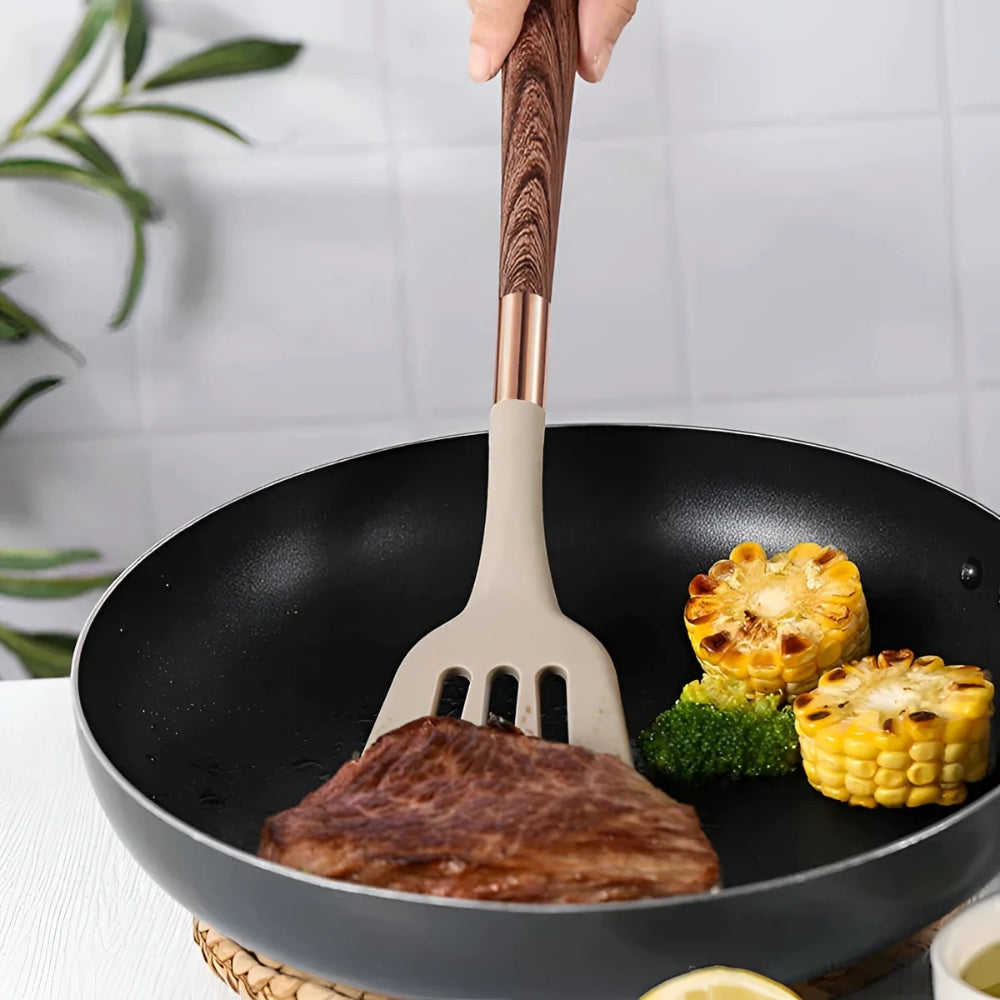 Premium Silicone Cooking Utensils Set - 10 Heat-Resistant Tools for Effortless Cooking 2