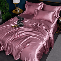 Premium Silk-Look Bed Set - Duvet Cover & Pillowcases for Year-Round Comfort 4