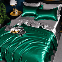 Premium Silk-Look Bed Set - Duvet Cover & Pillowcases for Year-Round Comfort 9