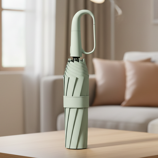 RAINLOCK – Automatic Compact Umbrella, Built for Strong Wind 0