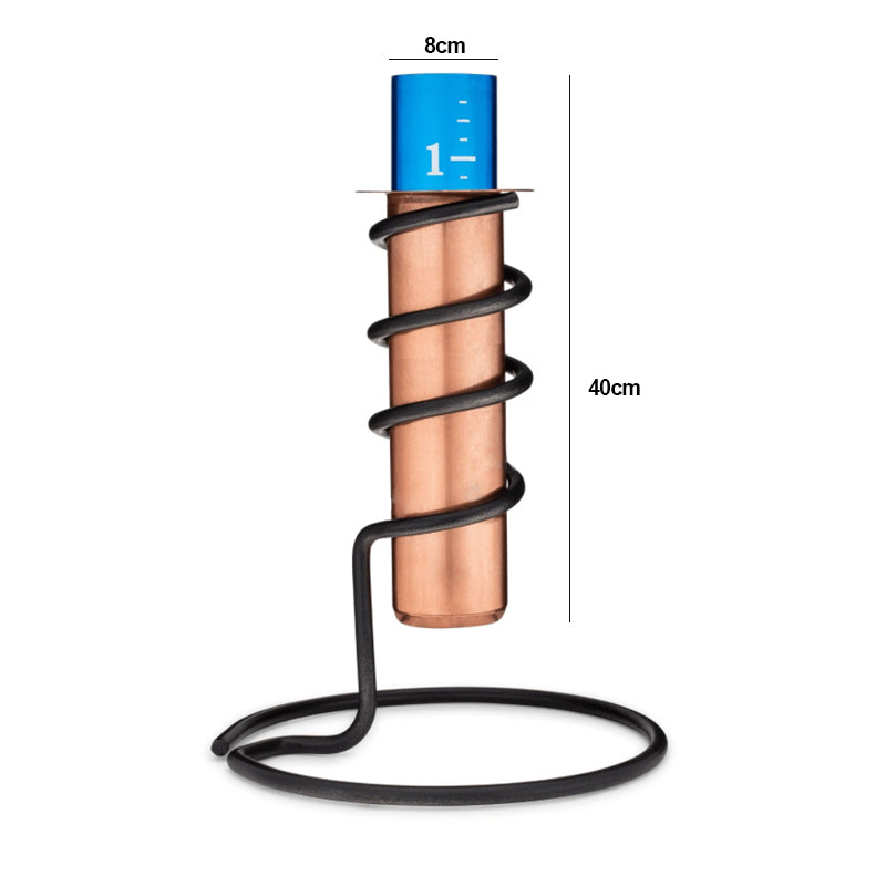 RainDrop Decorative Rain Gauge - Stylish Archimedean Design for Accurate Precipitation Measurement 6