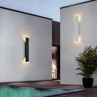 RainGlow - Waterproof Outdoor Wall Lamp - Elegant Aluminum Exterior Wall Lights 2