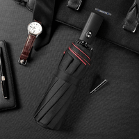 Rainforce - Windproof Compact Umbrella with Ergonomic Handle & Automatic Opening 2