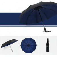 Rainforce - Windproof Compact Umbrella with Ergonomic Handle & Automatic Opening 4