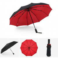 Rainforce - Windproof Compact Umbrella with Ergonomic Handle & Automatic Opening 6
