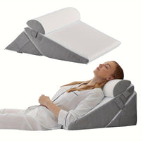 RelaxPlus - Adjustable Bed Wedge Pillow for Comfort, Support & Leg Elevation 2