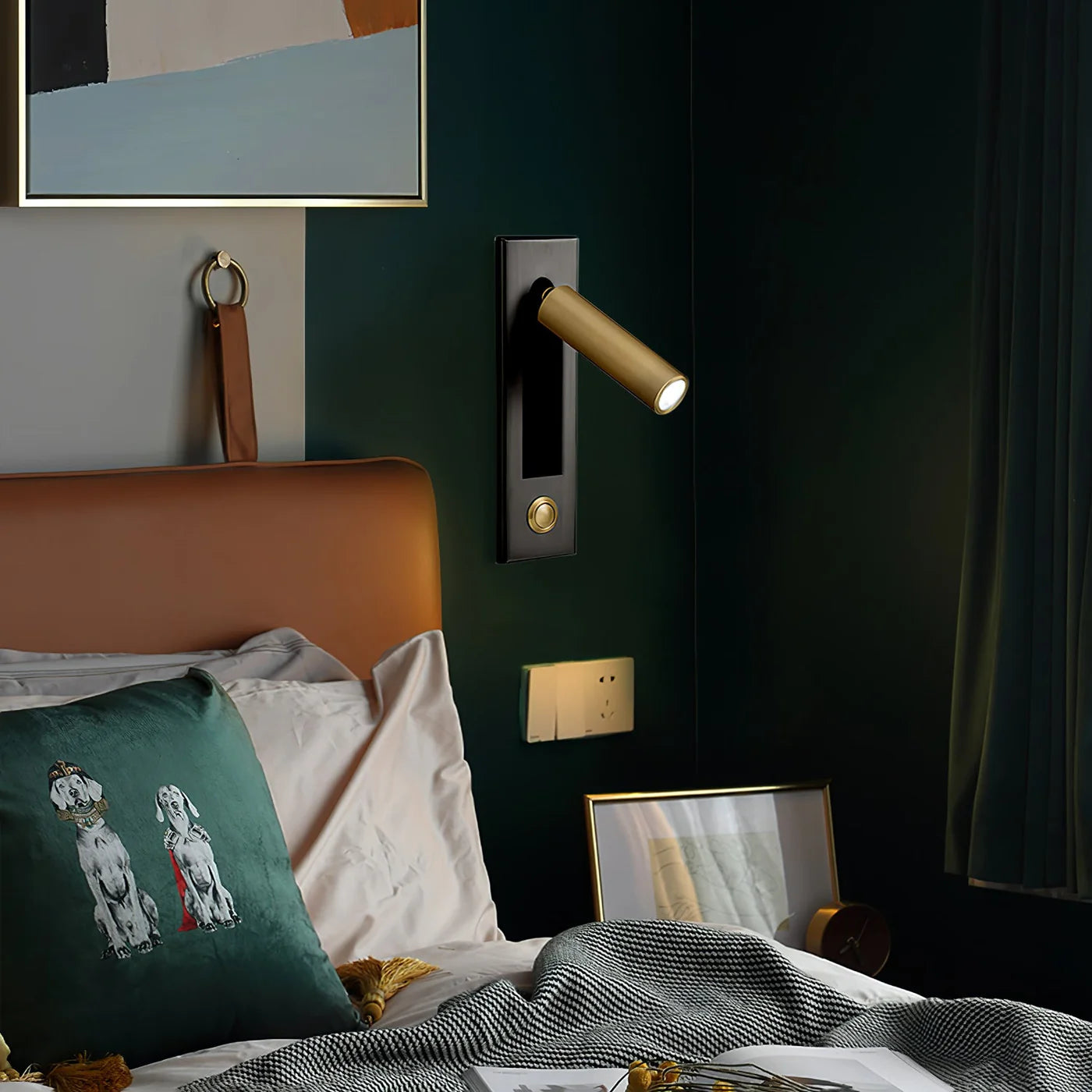 RoyaleGlow - Adjustable LED Bedside Lamp for Modern Bedroom Lighting 4