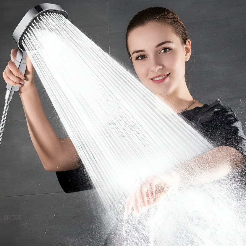 Royallure - High-Pressure Filtered Shower Head with Turbo Boost & Rain Spray 0