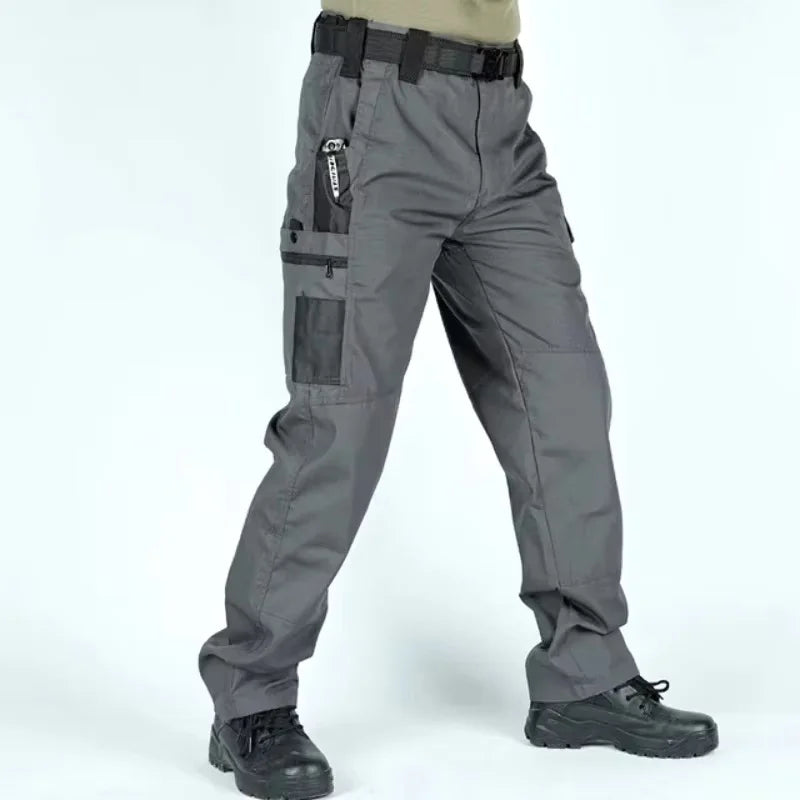 STORMVEX – Waterproof Straight Leg Cargo Pants for All Weather Protection
