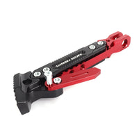 RIDERPRO - Heavy Duty Metal Motorcycle Kickstand Bracket Stable Side Parking Stand Frame
