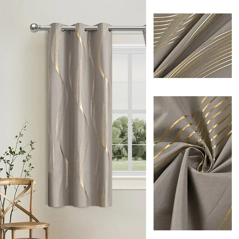 NIGHTSHADE - Premium 1pc Blackout Curtains for Living Room & Bedroom