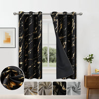 NIGHTSHADE - Premium 1pc Blackout Curtains for Living Room & Bedroom