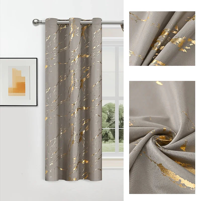 NIGHTSHADE - Premium 1pc Blackout Curtains for Living Room & Bedroom