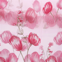 NUVANZA - Lightweight Sheer Tulle Drapes for Children's Bedroom and Contemporary Living Spaces