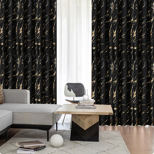 NIGHTSHADE - Premium 1pc Blackout Curtains for Living Room & Bedroom