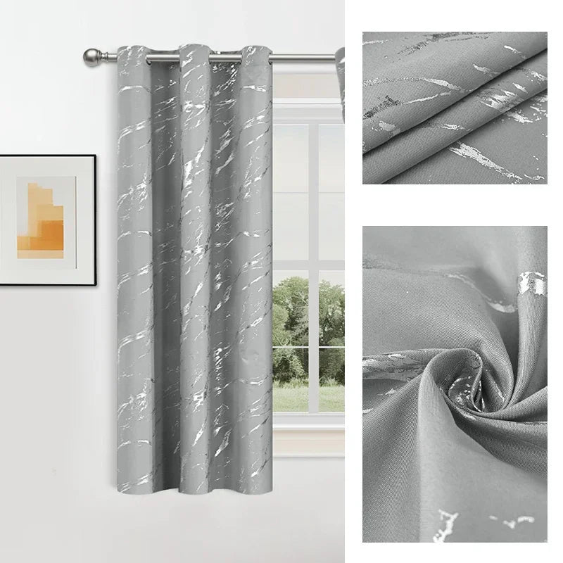 NIGHTSHADE - Premium 1pc Blackout Curtains for Living Room & Bedroom