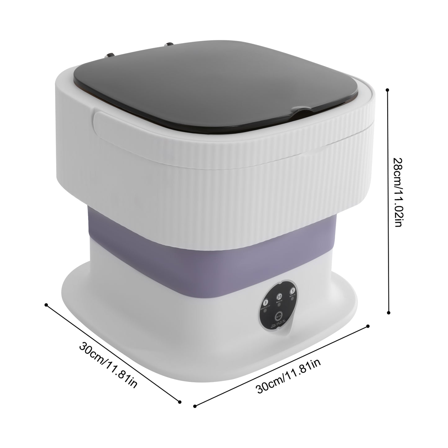 FOLDWASH – Portable Washer for Travel, Dorms, and Compact Spaces