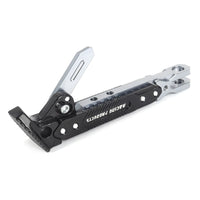 RIDERPRO - Heavy Duty Metal Motorcycle Kickstand Bracket Stable Side Parking Stand Frame