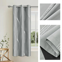NIGHTSHADE - Premium 1pc Blackout Curtains for Living Room & Bedroom