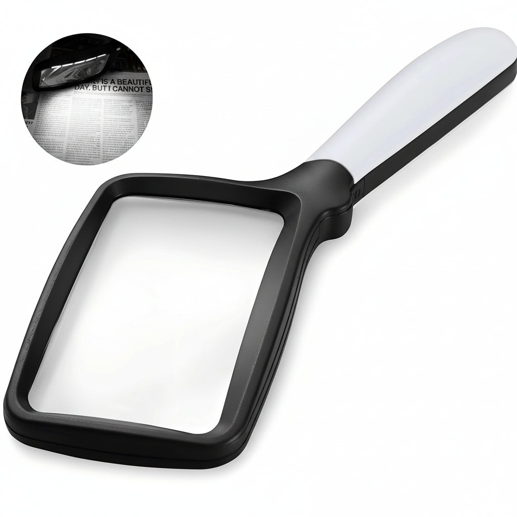SICHTPLUS - 3x LED Hand Magnifier for Clear Vision and Detail Tasks 1