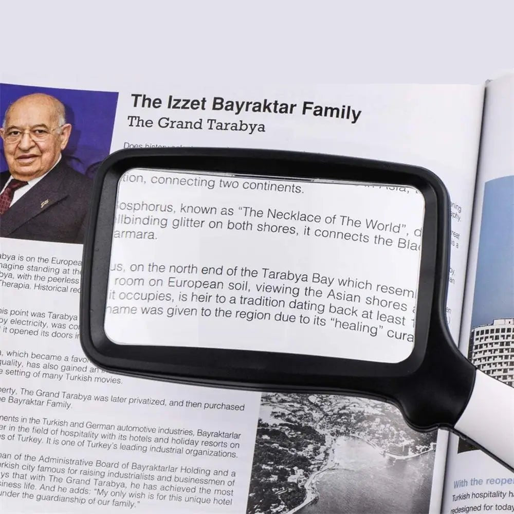 SICHTPLUS - 3x LED Hand Magnifier for Clear Vision and Detail Tasks 2