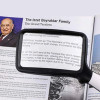 SICHTPLUS - 3x LED Hand Magnifier for Clear Vision and Detail Tasks 2