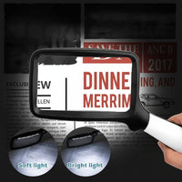 SICHTPLUS - 3x LED Hand Magnifier for Clear Vision and Detail Tasks 3