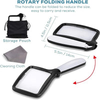 SICHTPLUS - 3x LED Hand Magnifier for Clear Vision and Detail Tasks 4